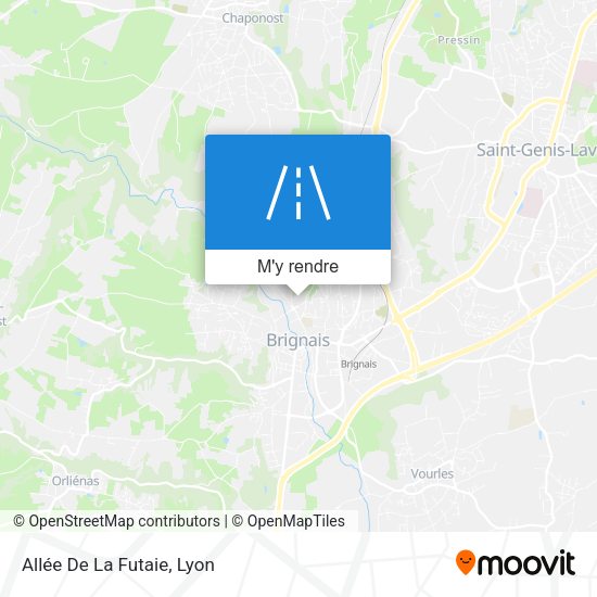 Allée De La Futaie plan