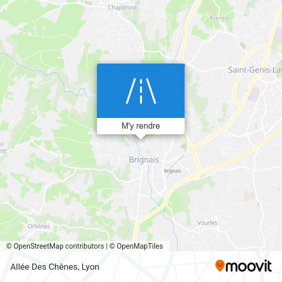 Allée Des Chênes plan