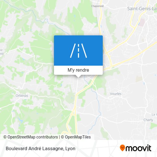Boulevard André Lassagne plan