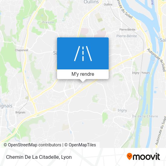 Chemin De La Citadelle plan