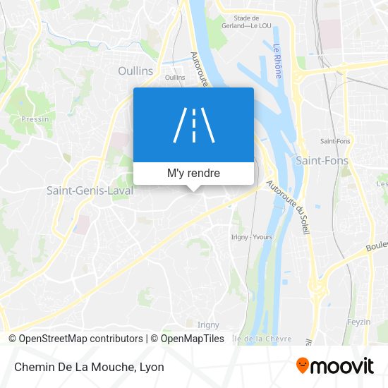 Chemin De La Mouche plan