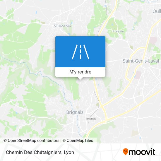 Chemin Des Châtaigniers plan