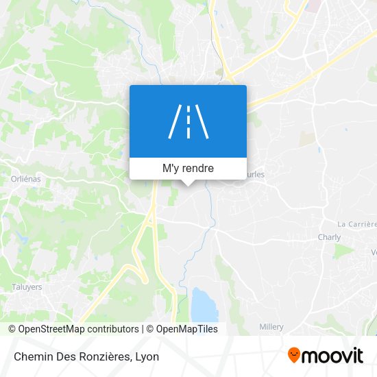 Chemin Des Ronzières plan