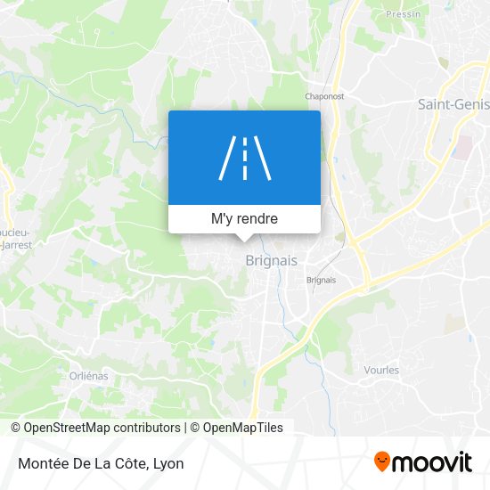 Montée De La Côte plan