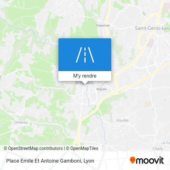 Place Emile Et Antoine Gamboni plan