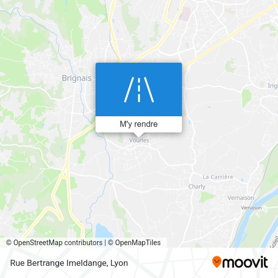 Rue Bertrange Imeldange plan