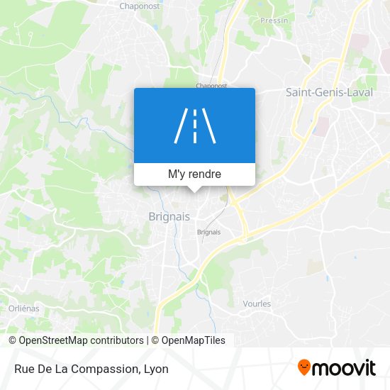 Rue De La Compassion plan