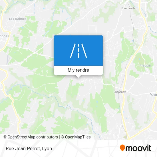 Rue Jean Perret plan