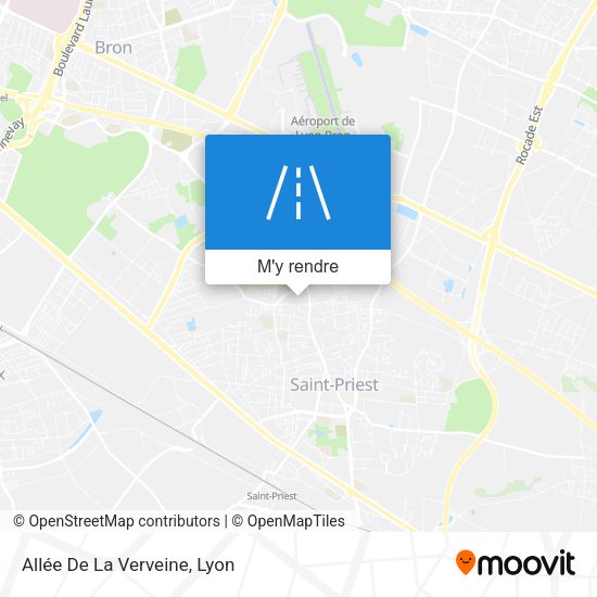 Allée De La Verveine plan