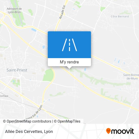 Allée Des Cervettes plan