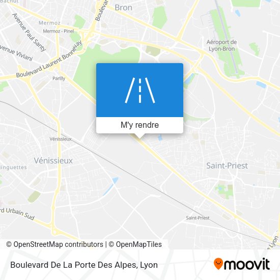 Boulevard De La Porte Des Alpes plan