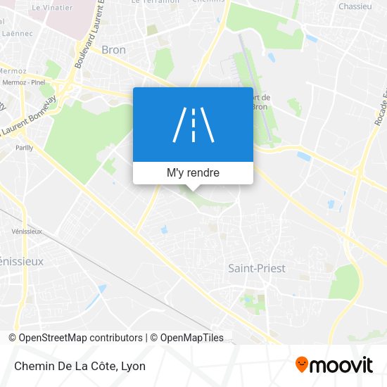 Chemin De La Côte plan