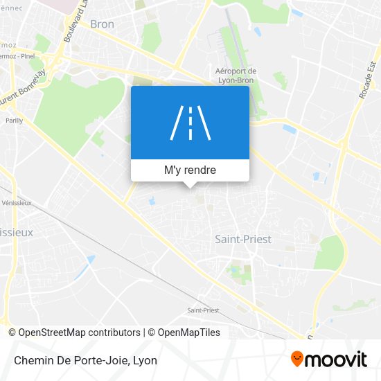 Chemin De Porte-Joie plan