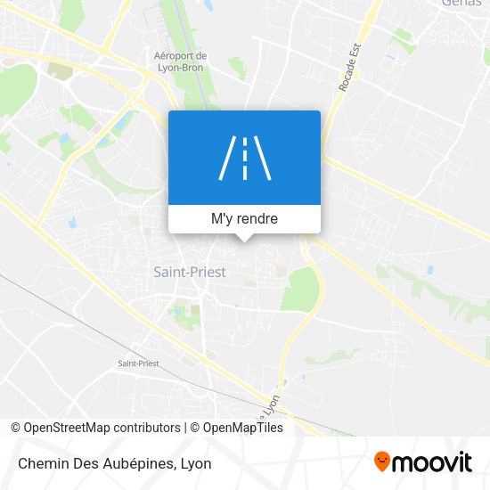 Chemin Des Aubépines plan