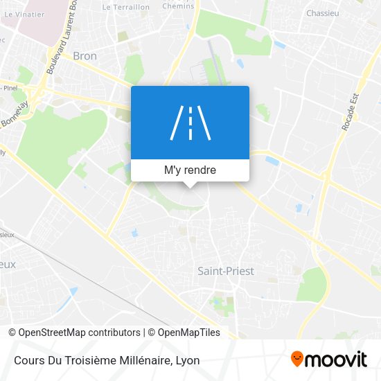 Cours Du Troisième Millénaire plan