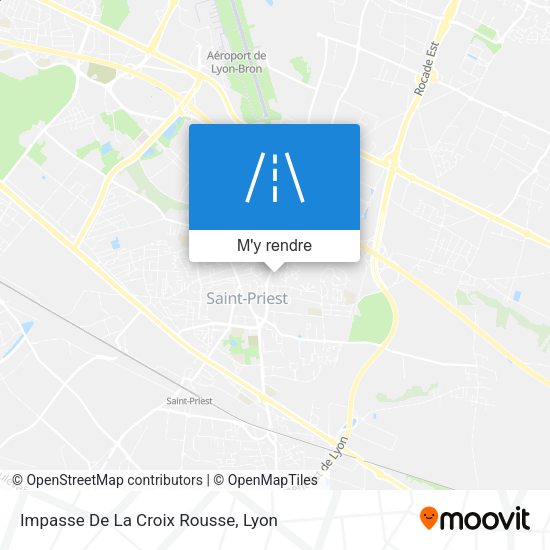 Impasse De La Croix Rousse plan