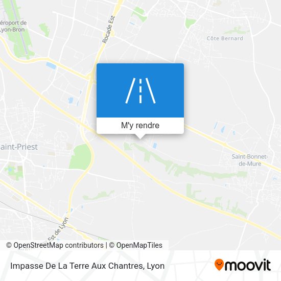 Impasse De La Terre Aux Chantres plan