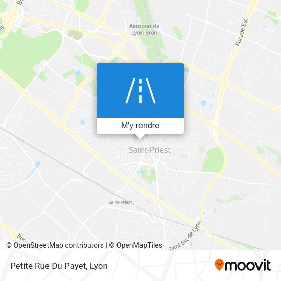 Petite Rue Du Payet plan