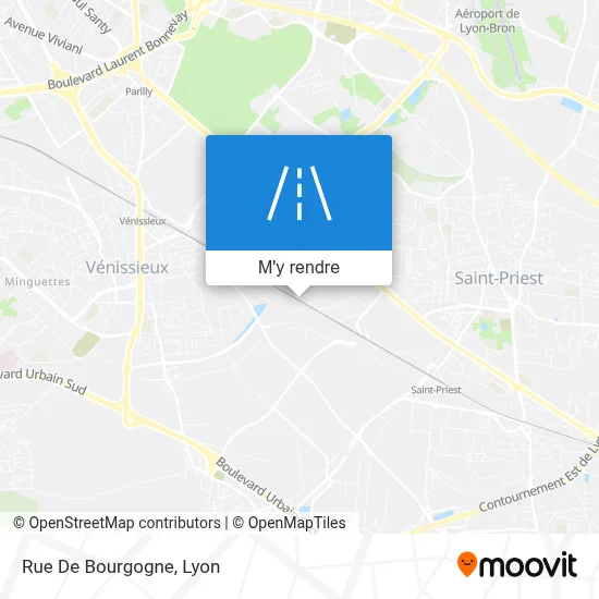 Rue De Bourgogne plan