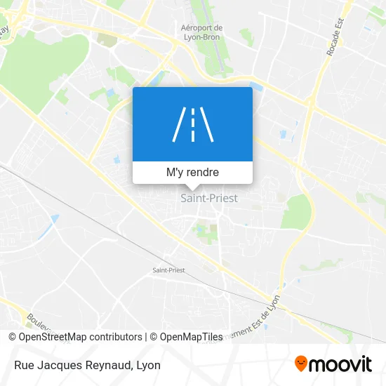 Rue Jacques Reynaud plan