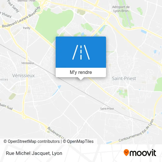 Rue Michel Jacquet plan