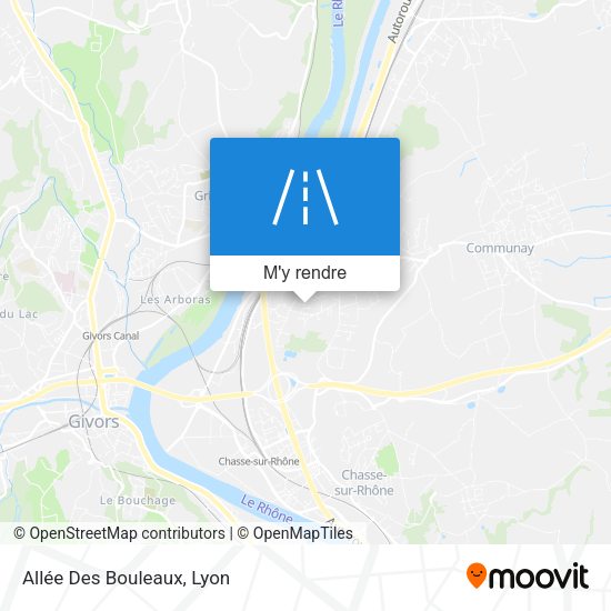 Allée Des Bouleaux plan