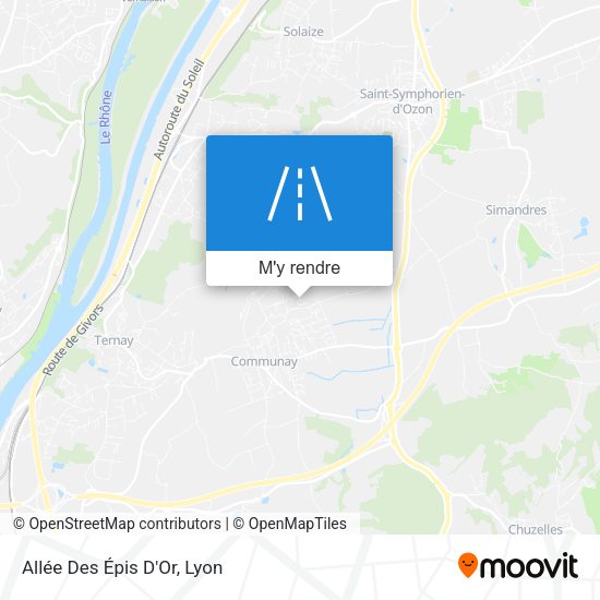 Allée Des Épis D'Or plan