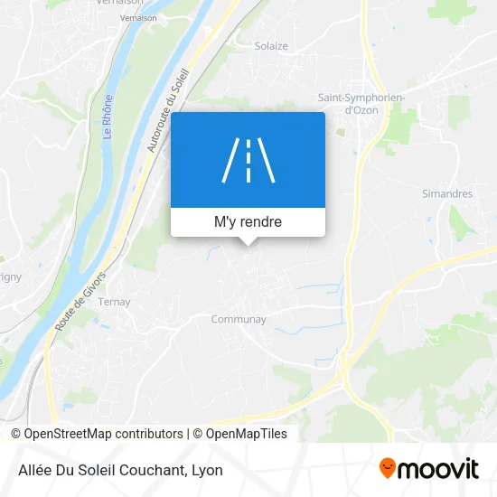 Allée Du Soleil Couchant plan