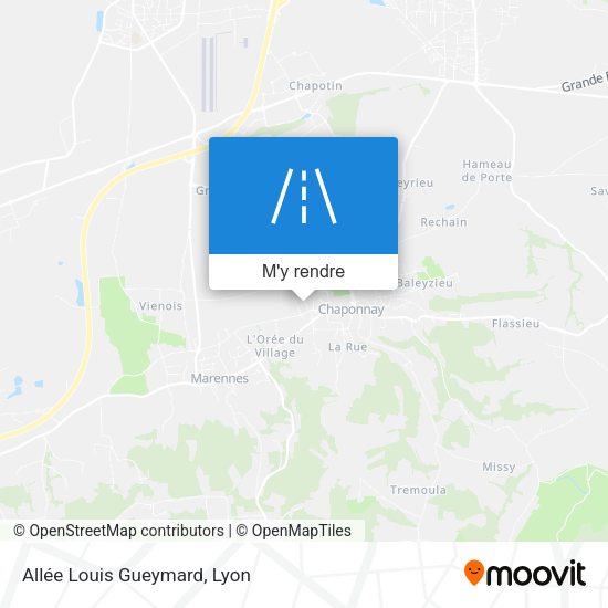 Allée Louis Gueymard plan