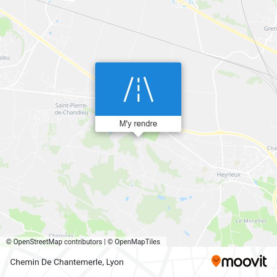 Chemin De Chantemerle plan