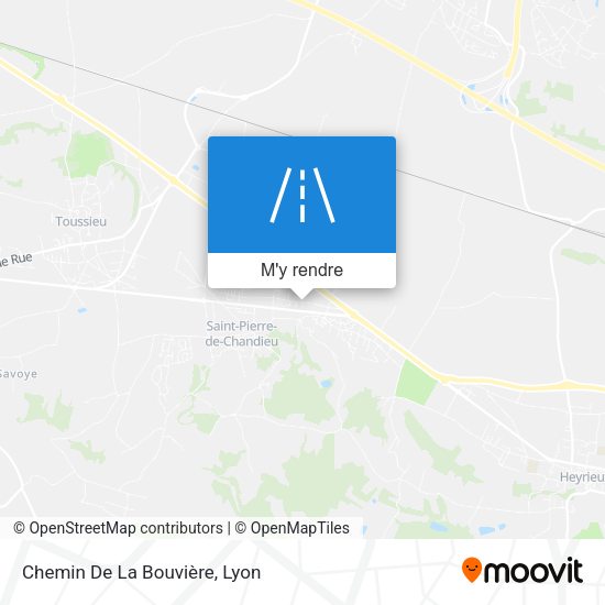 Chemin De La Bouvière plan