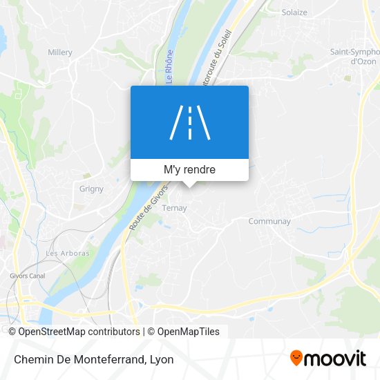 Chemin De Monteferrand plan