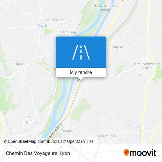 Chemin Des Voyageurs plan