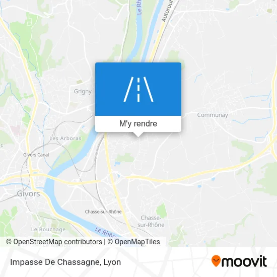 Impasse De Chassagne plan