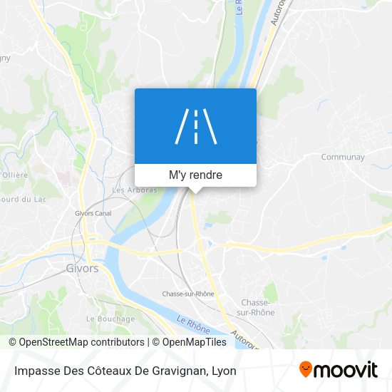 Impasse Des Côteaux De Gravignan plan