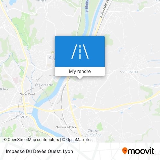 Impasse Du Devès Ouest plan