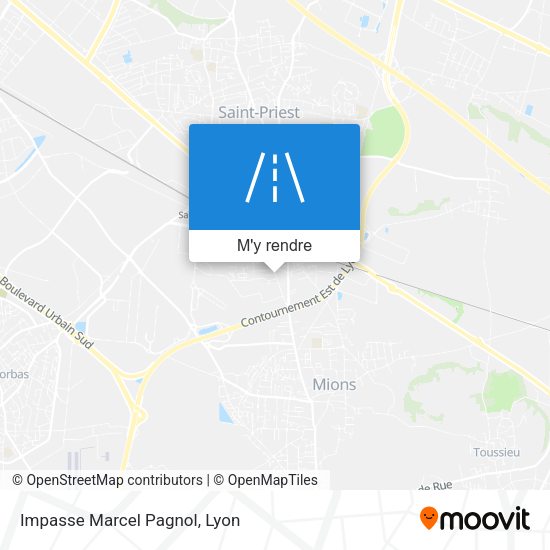 Impasse Marcel Pagnol plan