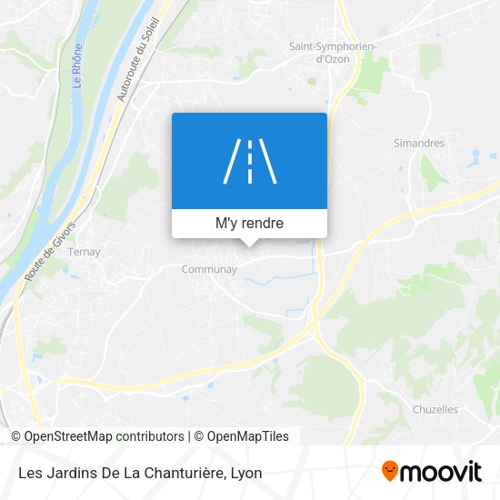 Les Jardins De La Chanturière plan