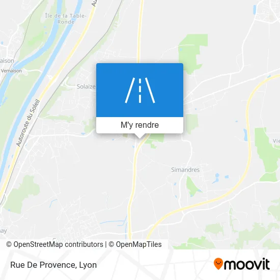 Rue De Provence plan