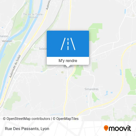 Rue Des Passants plan