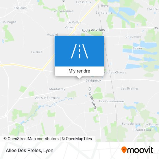 Allée Des Prèles plan