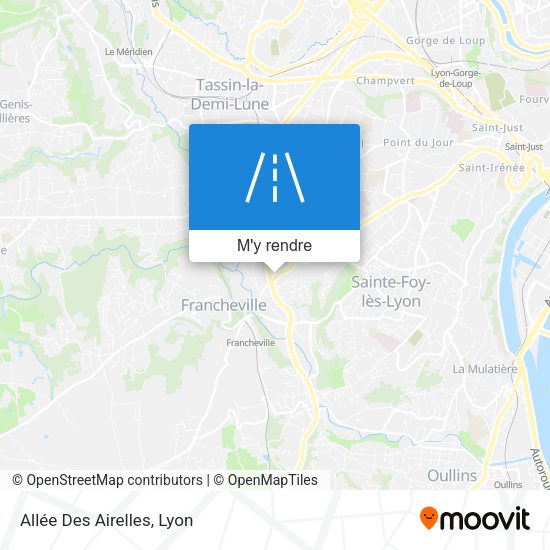 Allée Des Airelles plan