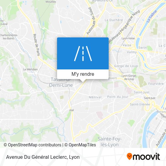 Avenue Du Général Leclerc plan