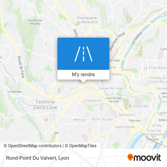 Rond-Point Du Valvert plan