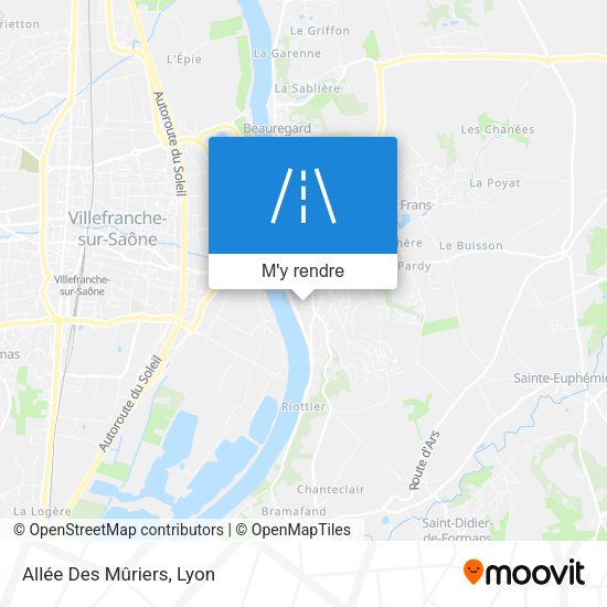 Allée Des Mûriers plan