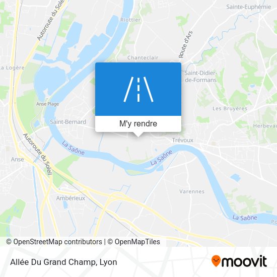 Allée Du Grand Champ plan