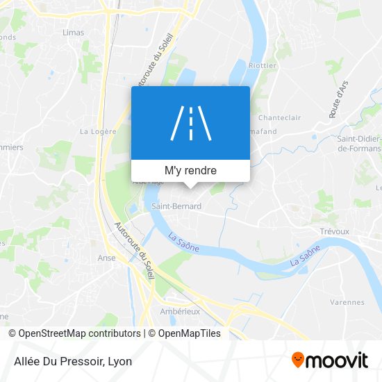Allée Du Pressoir plan