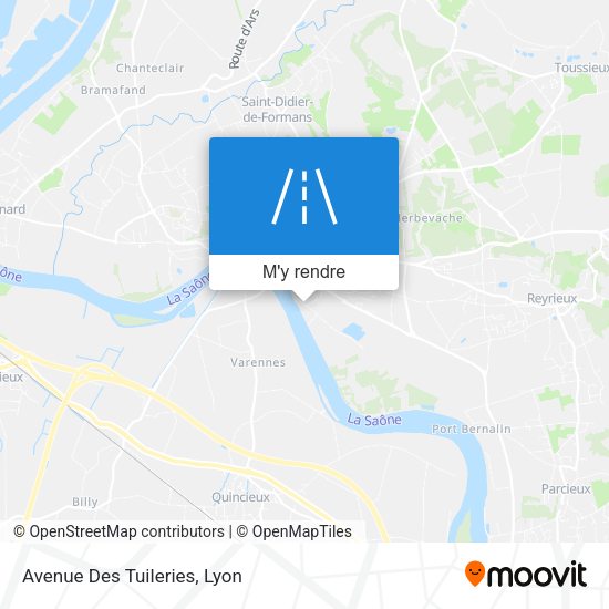 Avenue Des Tuileries plan