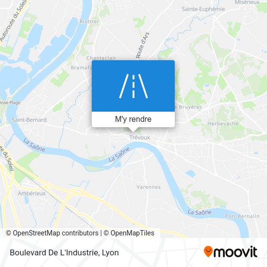 Boulevard De L'Industrie plan