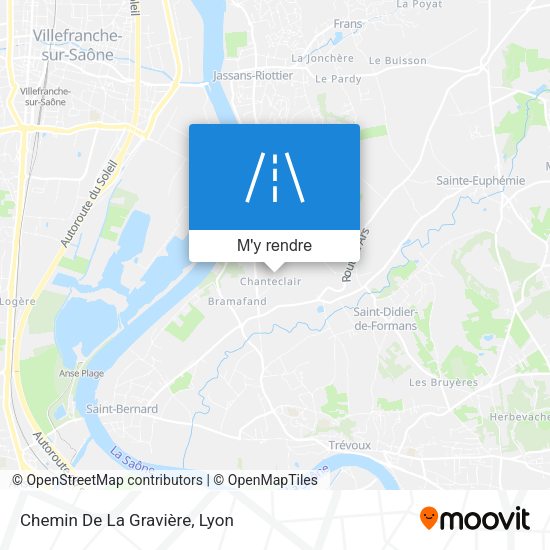 Chemin De La Gravière plan